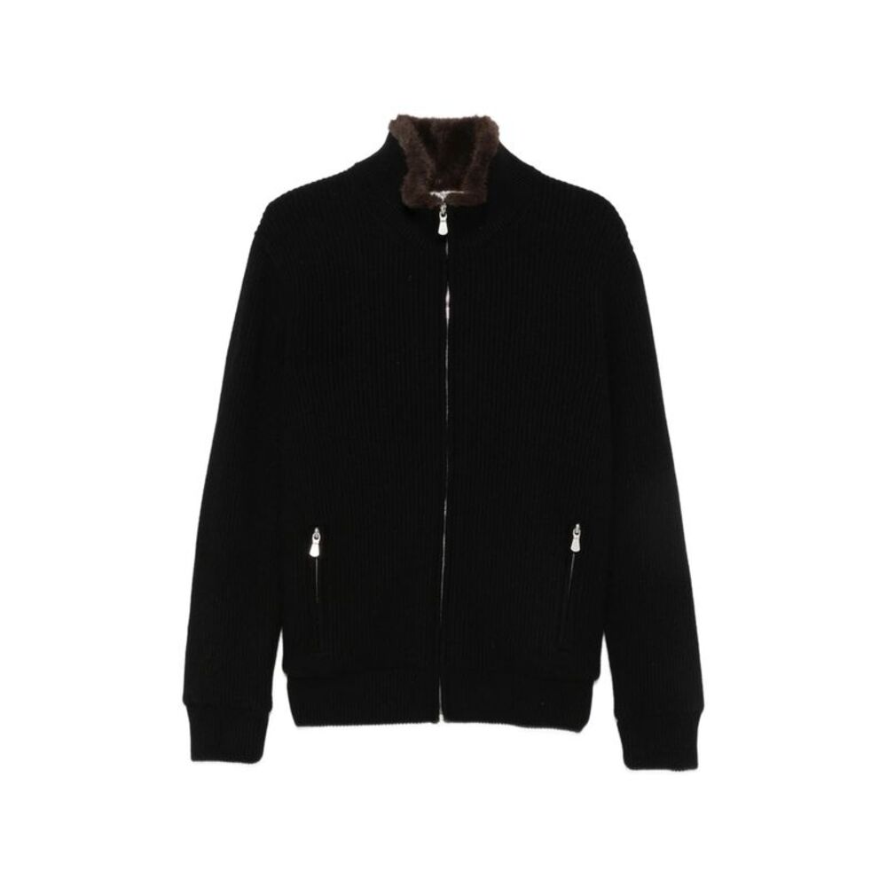Barba Black Jackets - Bomber Jackets Men